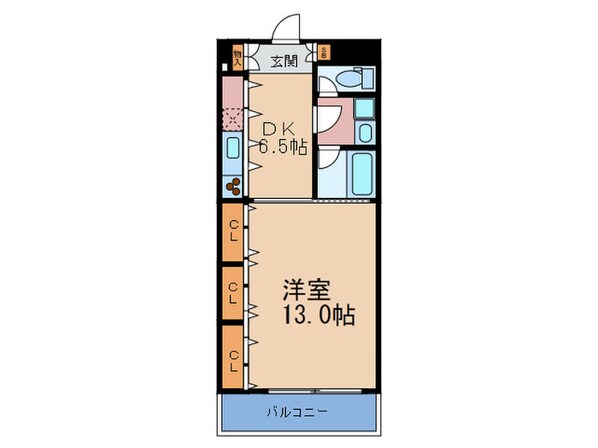 ビエラ老松の物件間取画像